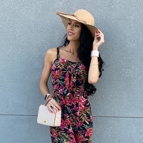 NEW Felt Grey Floppy Hat Bow Fall Boutique Brand New - Picture 7 of 9